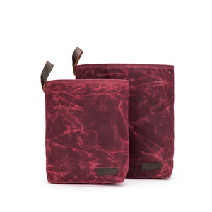 Maker's Canvas Knit Sacks (Set of 2) | della Q