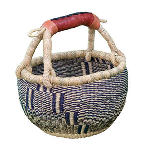 Ghanaian Woven Grass Baskets | African Market Baskets