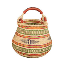 Load image into Gallery viewer, Ghanaian Woven Grass Baskets | African Market Baskets