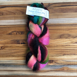 Mohair Silk Ombre 2-ply 100g | Artyarns