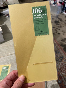 Refills Regular Size | Traveler’s Notebook