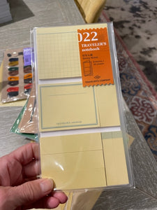 Refills Regular Size | Traveler’s Notebook