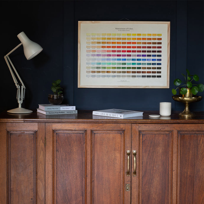 Nomenclature of Colors Fine Art Print Unframed -16”x20” | Roomytown