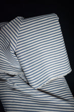 Load image into Gallery viewer, Ticking Blue Extra Wide Cotton | Merchant &amp; Mills