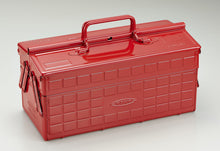 Load image into Gallery viewer, Steel Toolbox w/ Cantilever Lid &amp; Upper Storage Trays  ST-350 | Toyo