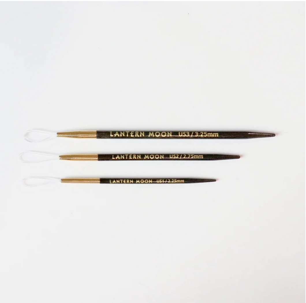 Ebony Finishing Needles | Lantern Moon