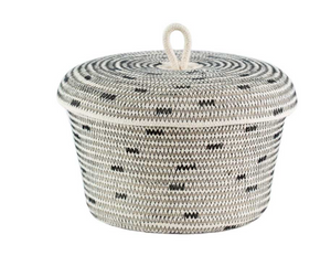 Lidded Bowl Basket | Mia Melange