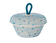 Load image into Gallery viewer, Petite Lidded Basket XS | Mia Melange