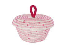 Load image into Gallery viewer, Petite Lidded Basket XS | Mia Melange