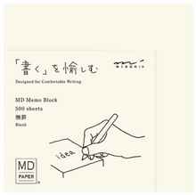 Load image into Gallery viewer, MD Block Memo Pads | Midori