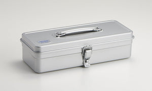 Steel Toolbox w/ Top Handle & Flat Lid T-320  | Toyo