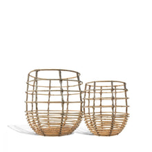 Load image into Gallery viewer, Ocean Rattan Basket | Montes Doggett