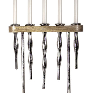 Nickle Candle Holder - 5 Candles | Montes Doggett