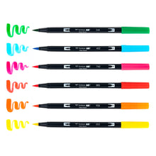 Load image into Gallery viewer, Dual Brush Pen Art Markers: 6-Pack | Tombow