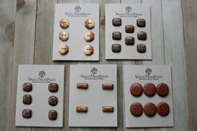 Load image into Gallery viewer, Large Handmade Artisan Buttons | Wooly Moss Roots
