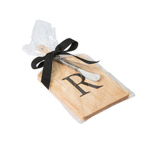 Load image into Gallery viewer, Monogrammed Maple Cheese Board Gift Pack | JK Adams