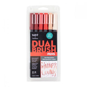 Dual Brush Pen Art Markers: 6-Pack | Tombow