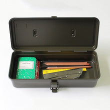 Load image into Gallery viewer, Steel Toolbox w/ Top Handle &amp; Flat Lid T-320  | Toyo