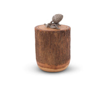 Load image into Gallery viewer, Pine Cone Wood Canister | Vagabond House