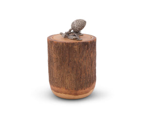 Pine Cone Wood Canister | Vagabond House