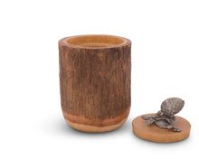 Load image into Gallery viewer, Pine Cone Wood Canister | Vagabond House