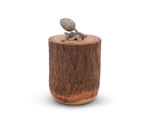 Pine Cone Wood Canister | Vagabond House